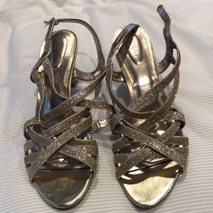 Gold heels